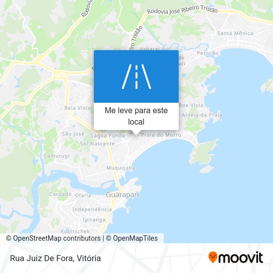 Rua Juiz De Fora mapa