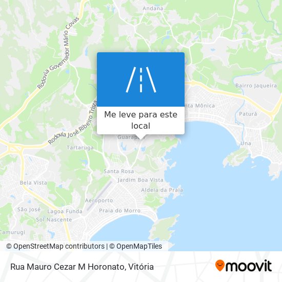 Rua Mauro Cezar M Horonato mapa