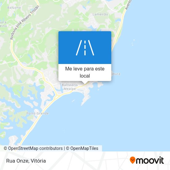 Rua Onze mapa