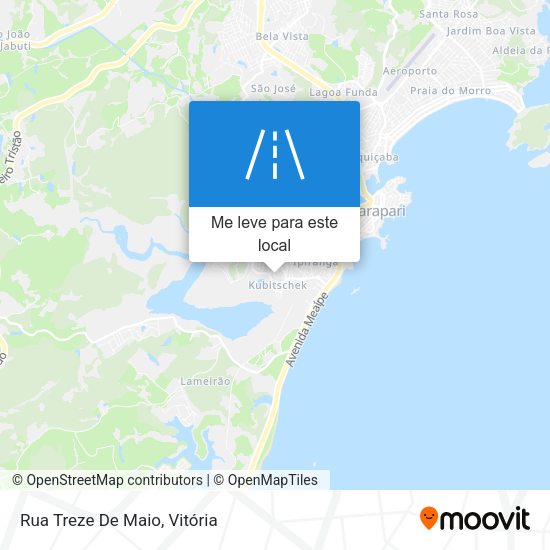 Rua Treze De Maio mapa