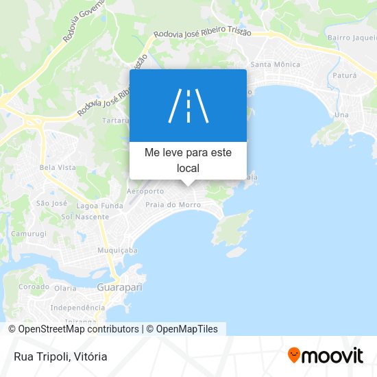 Rua Tripoli mapa