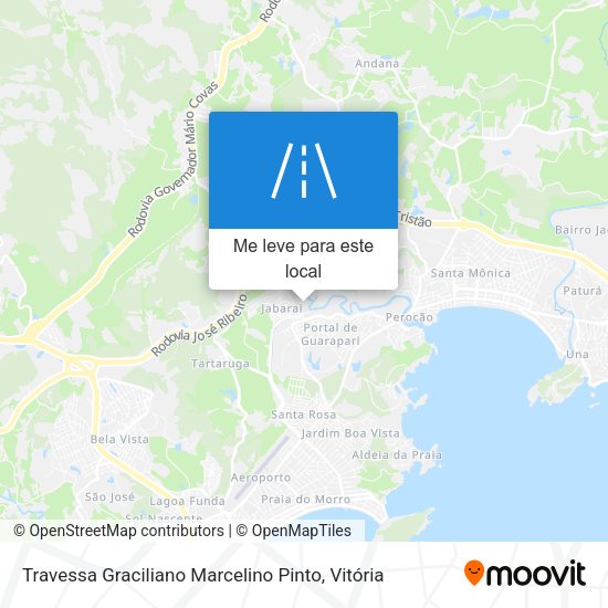 Travessa Graciliano Marcelino Pinto mapa