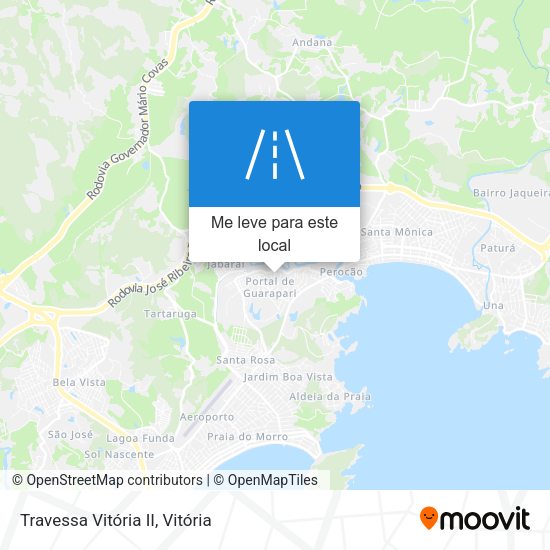 Travessa Vitória II mapa