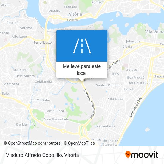 Viaduto Alfredo Copolillo mapa
