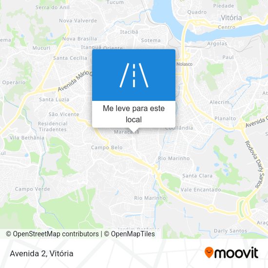 Avenida 2 mapa