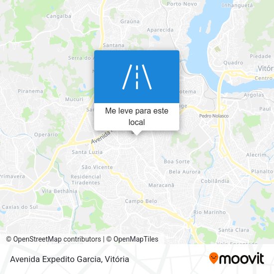 Avenida Expedito Garcia mapa