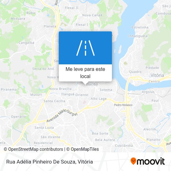 Rua Adélia Pinheiro De Souza mapa