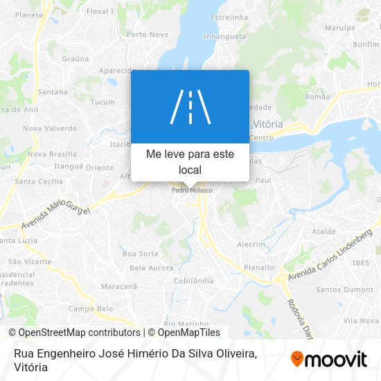 Rua Engenheiro José Himério Da Silva Oliveira mapa