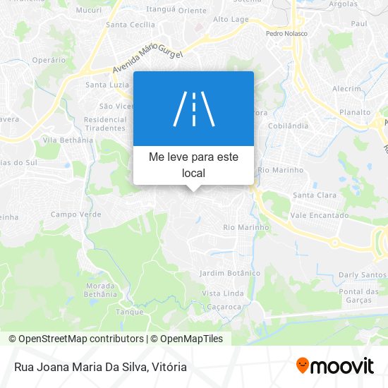 Rua Joana Maria Da Silva mapa