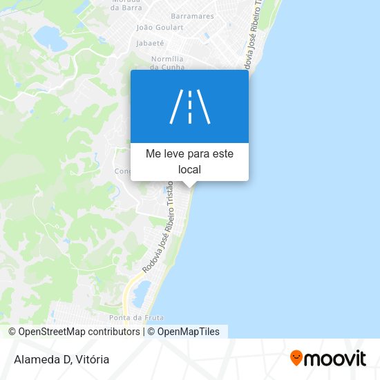 Alameda D mapa