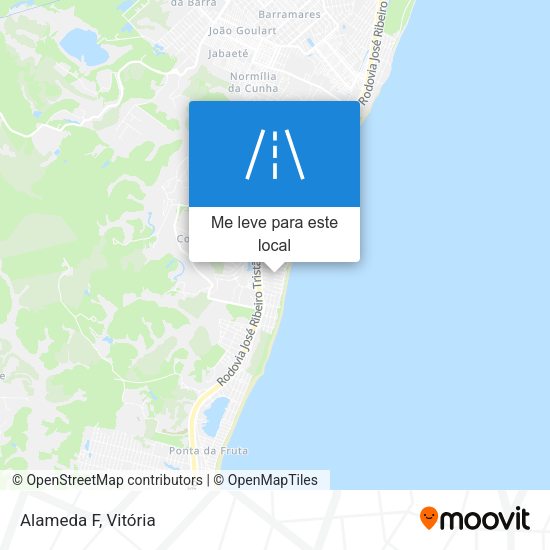 Alameda F mapa