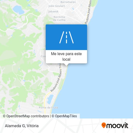 Alameda G mapa