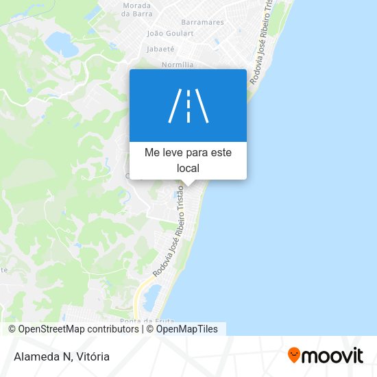 Alameda N mapa