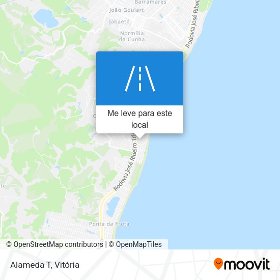 Alameda T mapa