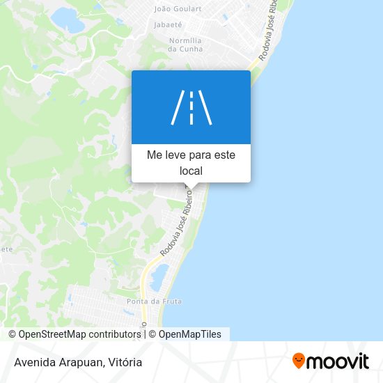 Avenida Arapuan mapa