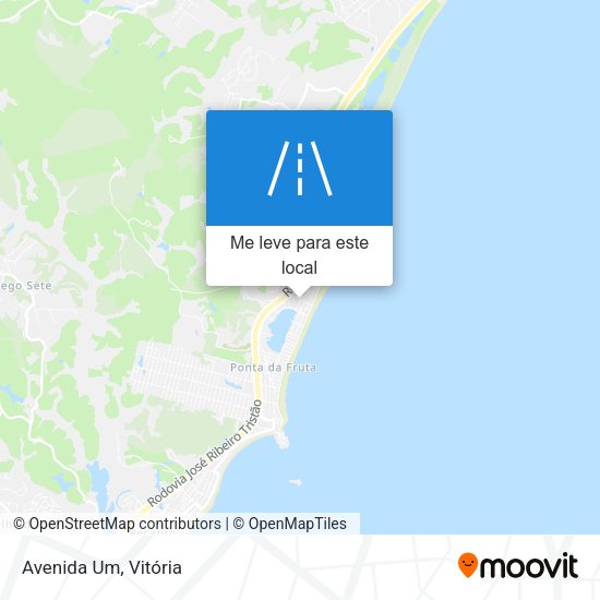 Avenida Um mapa