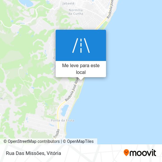 Rua Das Missões mapa