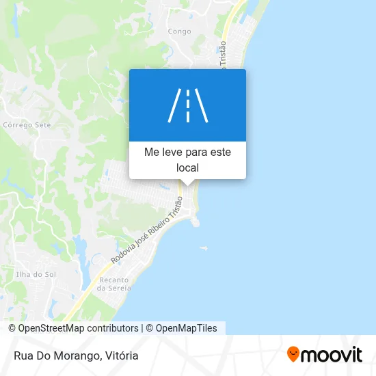 Rua Do Morango mapa