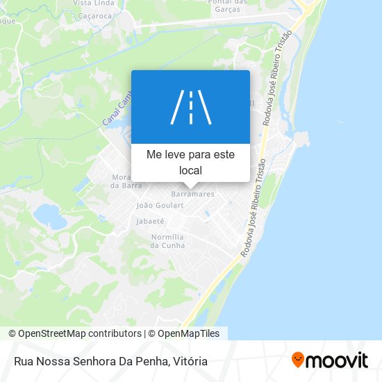 Rua Nossa Senhora Da Penha mapa