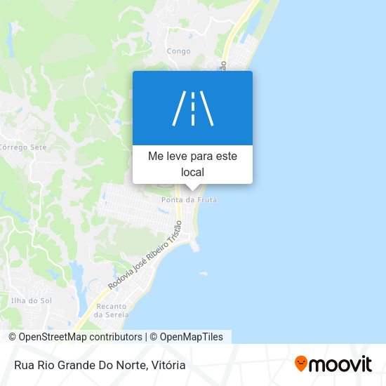 Rua Rio Grande Do Norte mapa