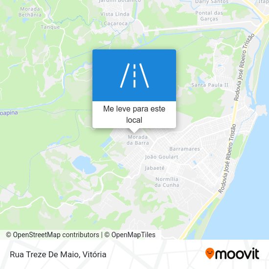 Rua Treze De Maio mapa