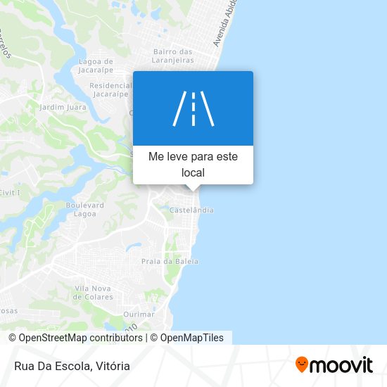 Rua Da Escola mapa
