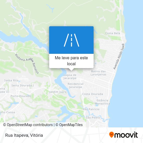 Rua Itapeva mapa