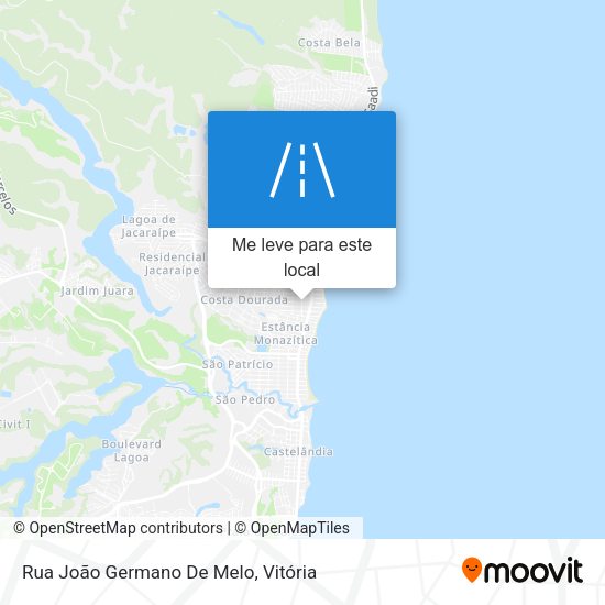 Rua João Germano De Melo mapa