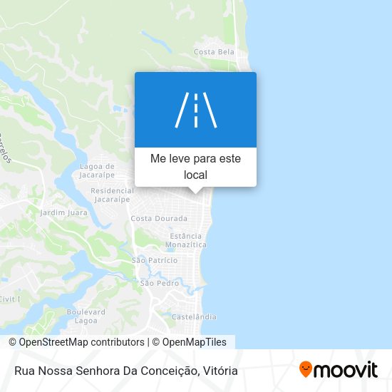 Rua Nossa Senhora Da Conceição mapa