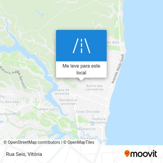 Rua Seis mapa