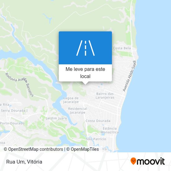 Rua Um mapa