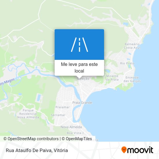 Rua Ataulfo De Paiva mapa