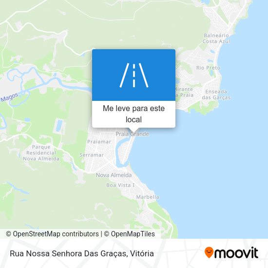 Rua Nossa Senhora Das Graças mapa