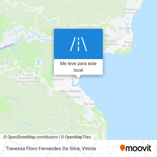 Travessa Floro Fernandes Da Silva mapa