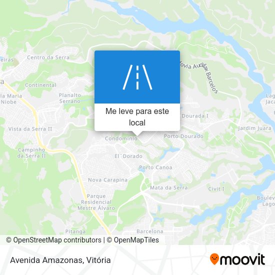 Avenida Amazonas mapa