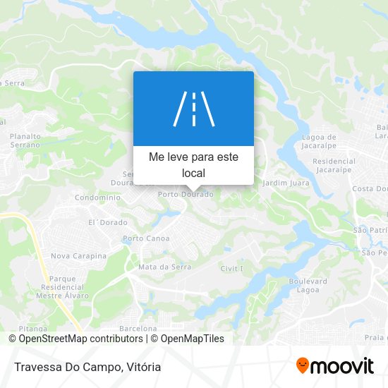 Travessa Do Campo mapa