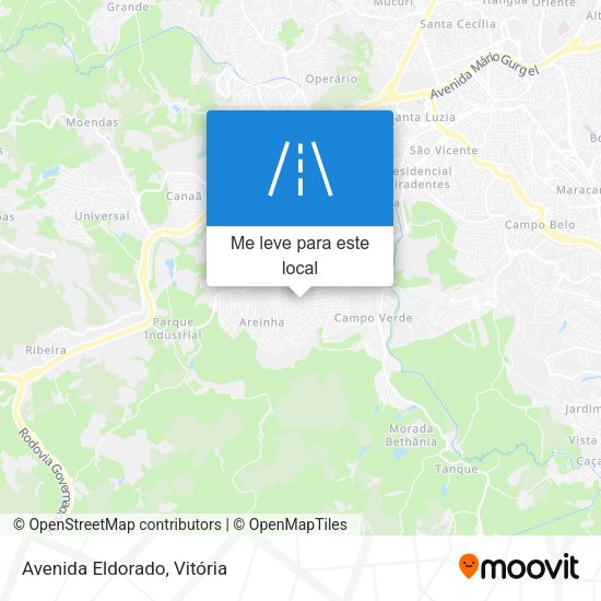 Avenida Eldorado mapa