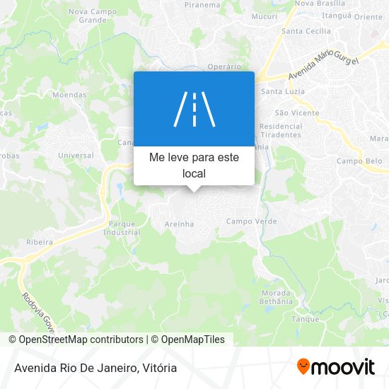 Avenida Rio De Janeiro mapa