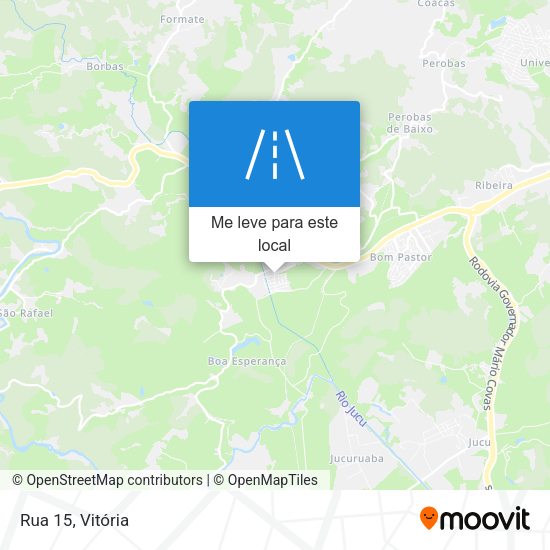 Rua 15 mapa