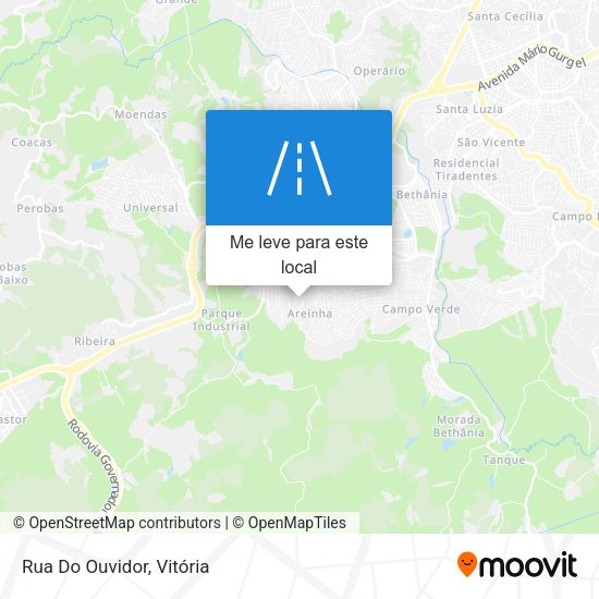 Rua Do Ouvidor mapa