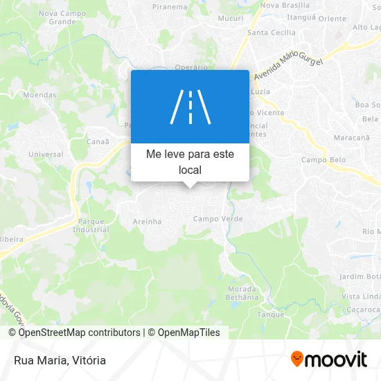 Rua Maria mapa