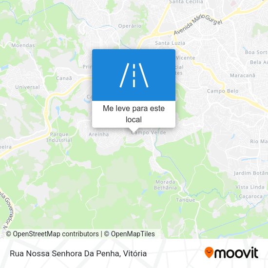 Rua Nossa Senhora Da Penha mapa