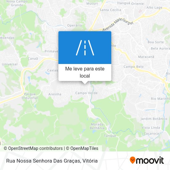 Rua Nossa Senhora Das Graças mapa
