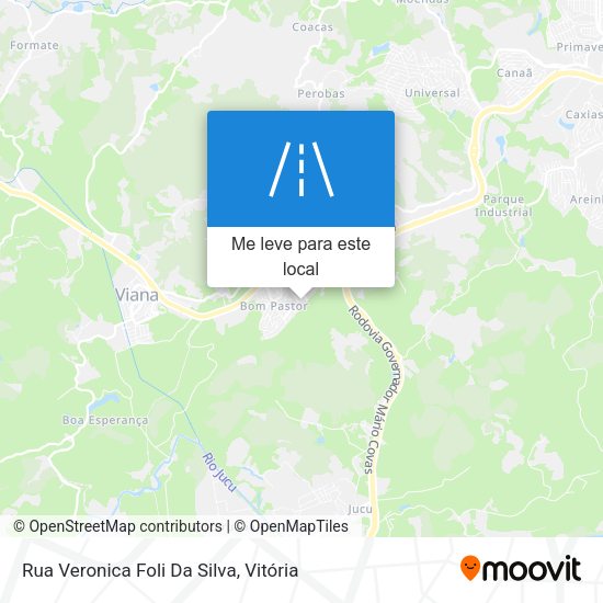 Rua Veronica Foli Da Silva mapa