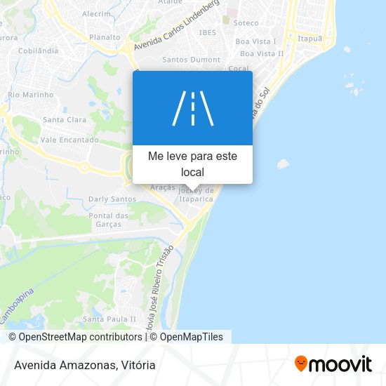 Avenida Amazonas mapa