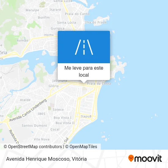 Avenida Henrique Moscoso mapa