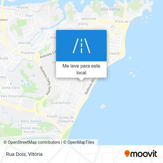 Rua Dois mapa