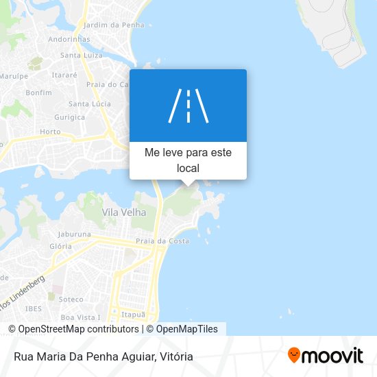 Rua Maria Da Penha Aguiar mapa