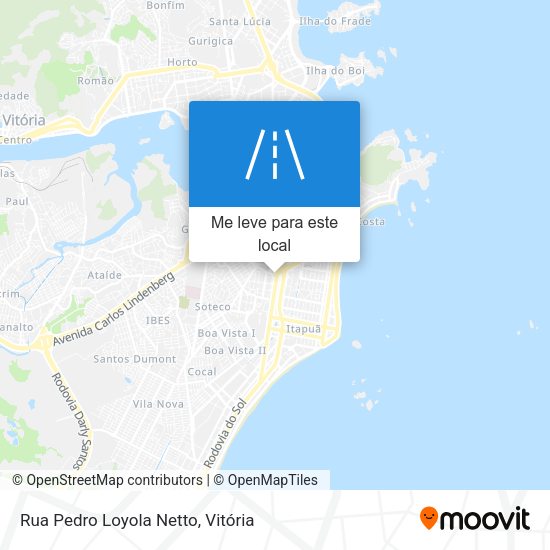 Rua Pedro Loyola Netto mapa