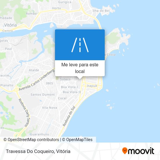 Travessa Do Coqueiro mapa